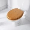 Addis Wood Finish Toilet Seat