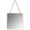 B&M Hanging Mirror - Natural Rope