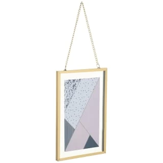 B&M Gold Hanging Picture Frame 4 X 6" - Image 2