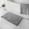 B&M Velvet Touch Bath Mat - Grey