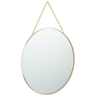 B&M Round Hanging Mirror