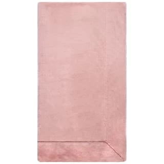 Aspen Faux Fur Throw - Blush - Image 3