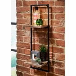 Tromso Narrow 2 Tier Shelf