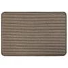B&M Loop Washable Doormat 50 X 75cm - Natural Stripe