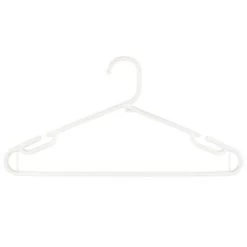 B&M Jumbo Hangers 10pk - White