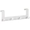 B&M Heavy Duty Overdoor Hooks - White