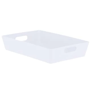 Soho Storage Tray 8 X 35 X 26cm - White