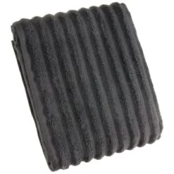 Retreat Knitted Bath Sheet - Charcoal