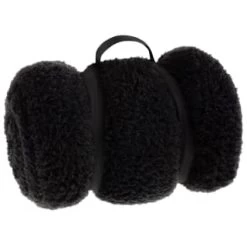 Simply Everyday Teddy Rolled Throw - Black