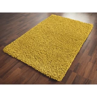 B&M Chunky Knit Rug 60 X 110cm - Ochre
