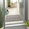 B&M Buddy Chevron Mono Doormat