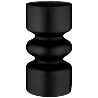 Karina Bailey Shaped Ceramic Vase - Black