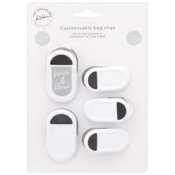 B&M Customisable Bag Clips 5pk