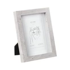 B&M Concrete Effect Photo Frame 4 X 6"
