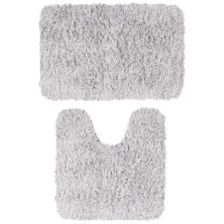 Grey- Tufted Bath Mat - Image 2